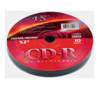  CD-R VS 80 52x 700Mb Shrink/10шт