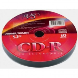  CD-R VS 80 52x 700Mb Shrink/10шт