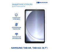  Защитное стекло Samsung Tab A9/A11 (X130, X110, X115) 8.7 без рамки