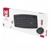 Клавиатура+мышь беспроводная Smart Buy 212332AG-K; USB; Wireless; Black
