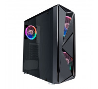 Корпус 1STPLAYER FIREROSE F4 (F4-3R1); Midi-Tower; ATX