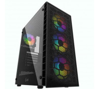 Корпус Powercase Mistral Z4c Mesh LED (CMIZ4C-L4); Midi-Tower; ATX