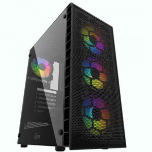 Корпус Powercase Mistral Z4c Mesh LED (CMIZ4C-L4); Midi-Tower; ATX