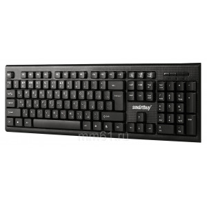 Клавиатура проводная Smartbuy ONE SBK-115-K; USB;  black