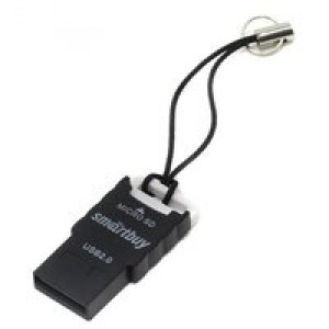 Картридер Smartbuy SBR-707-K; USB 2.0; Black