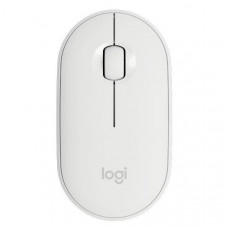 Мышь беспроводная Logitech Pebble M350; Wireless; USB; White (910-005716)