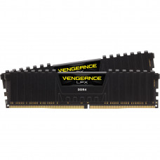 Оперативная память DDR4 SDRAM 2x8Gb PC4-25600 (3200); Corsair, Vengeance LPX Black (CMK16GX4M2B3200C16)