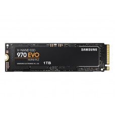 Жесткий диск SSD 1000.0 Gb SAMSUNG 970 EVO MZ-V7E1T0BW, M.2 2280, PCI-E x4, NVMe