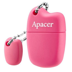 Flash-память Apacer AH118 (AP32GAH118P-1); 32Gb; USB 2.0; Pink