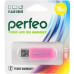 Flash-память Perfeo 16Gb; USB 2.0; Pink (PF-C03P016)