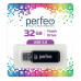 Flash-память Perfeo 32Gb; USB 2.0; Black (PF-C06B032)