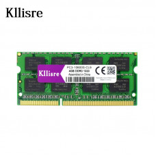 Оперативная память DDR3 SDRAM SODIMM 4Gb PC3-10600 (1333); Kllisre (PC-10600S-CL9)
