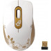 Мышь беспроводная G-Cube G7A-60SR; USB; Wireless; White&Gold