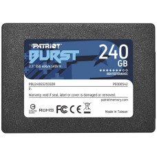 SSD 240.0 Gb; Patriot Burst Elite;  2.5" (PBE240GS25SSDR)