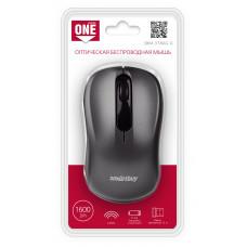Мышь беспроводная Smartbuy ONE SBM-378AG-G; Wireless; USB; Grey