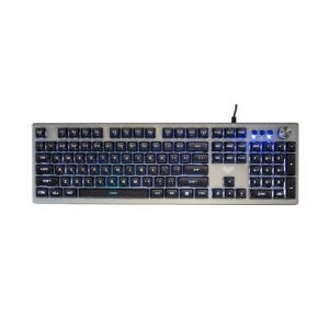 Клавиатура проводная AULA F2028; USB; RGB-подсветка; Gray