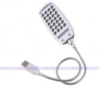  Фонарик для ноутбука; 28xLed; USB; 