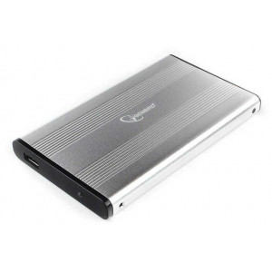 Карман для HDD Gembird EE2-U3S-5-S; SATA 2.5" USB3.0; Silver (алюминий)