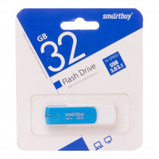 Flash-память Smartbuy Diamond series; 32Gb; USB 3.0; Blue 