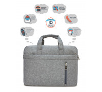 Сумка для ноутбука Laccoma 916-21; 15.6";  Gray