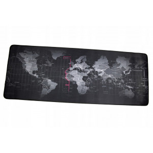 Коврик "Карта мира"; ткань + резиновая основа; 900 х 450 мм