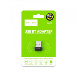 Bluetooth и Infrared адаптер Bluetooth adapter V5.0; USB 2.0; hoco UA18