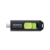Flash-память A-Data UC300; 64Gb; USB 3.2/USB Type-C; Black/Green