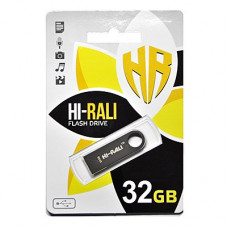 Flash-память Hi-Rali Shuttle Series (HI-32GBSHBK); 32Gb; USB 2.0; Black