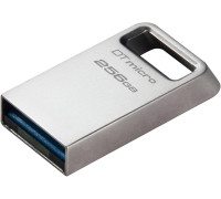Flash-память Kingston DataTraveler Micro 3.1 (DTMC3/256GB); 256Gb; USB 3.2; 200MB/s; Metal