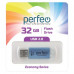 Flash-память Perfeo 32Gb; USB 2.0; Blue (PF-E01N032ES)