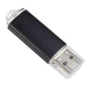 Flash-память Perfeo 8Gb; USB 2.0; Black (PF-E01B008ES)