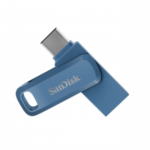 Flash-память SanDisk Ultra Dual Drive Go; 64Gb; USB 3.1/USB Type-C; Blue