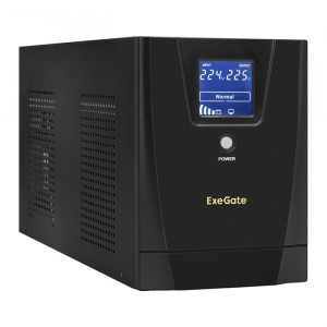 ИБП ExeGate SpecialPro Smart LLB-3000.LCD.AVR.3SH.2C13.RJ.USB (EX292636)