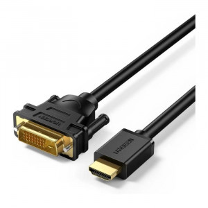 Кабель HDMI to DVI;  UGREEN HD106 (10135) 2m Black