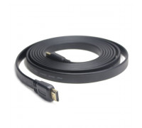 Кабель HDMI to HDMI; 1.4; 3m; плоский
