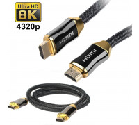 Кабель HDMI to HDMI Premium V2.0; 5m; 4K03; силиконовый (A2587)