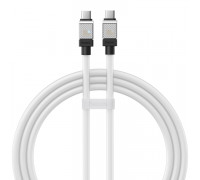 Кабель Type-C to Type-C 1m Baseus CoolPlay 100W; White