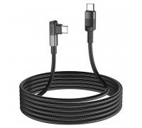 Кабель Type-C to Type-C 2m Baseus Cafule 100W; Black--Grey