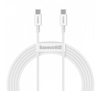 Кабель Type-C to Type-C 2m Baseus Superior 100W; White