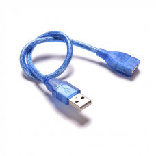 Кабель USB 2.0; AM-AF (соединительный); 0.3м 