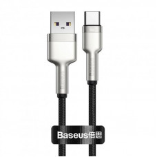 Кабель USB 2.0 AM/Type-C; 1.0M; Baseus Cafule Metal, Black