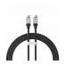 Кабель USB 2.0 AM/Type-C 1m Baseus CoolPlay 100W; Black