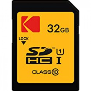 Карта памяти SDHC 32Gb Kodak Class 10 UHS-I U1 32GB (EKMSD32GHC10K) 
