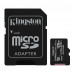 Карта памяти micro SDXC 128GB Kingston Canvas Select Plus Class 10 UHS-I U1 V10 A1; with SD adapter (SDCS2/128GB)