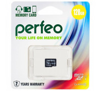 Карта памяти micro SDXC 128Gb Perfeo UHS-I; Class 10