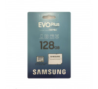 Карта памяти micro SDXC 128Gb Samsung EVO Plus; SD-adapter