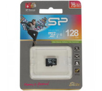 Карта памяти micro SDXC 128Gb SiliconPower Elite (SP128GBSTXBU1V10); Class 10; No adapter
