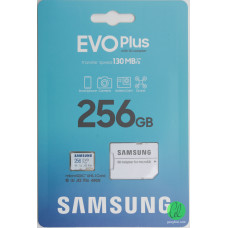 Карта памяти micro SDXC 256Gb Samsung EVO Plus (MB-MC256KA/EU)