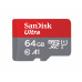 Карта памяти micro SDXC 64Gb SanDisk Ultra; Class 10 UHS-I A1; 120MB/s;