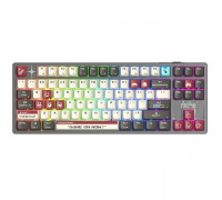 Клавиатура проводная A4Tech Bloody WS87 Pixels Red; Black/Red